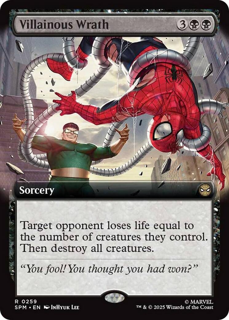Villainous Wrath (Extended Art) [Marvel's Spider-Man] | Gear Gaming Fayetteville