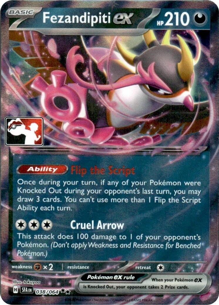 Fezandipiti ex (038/064) [Prize Pack Series Seven] | Gear Gaming Fayetteville