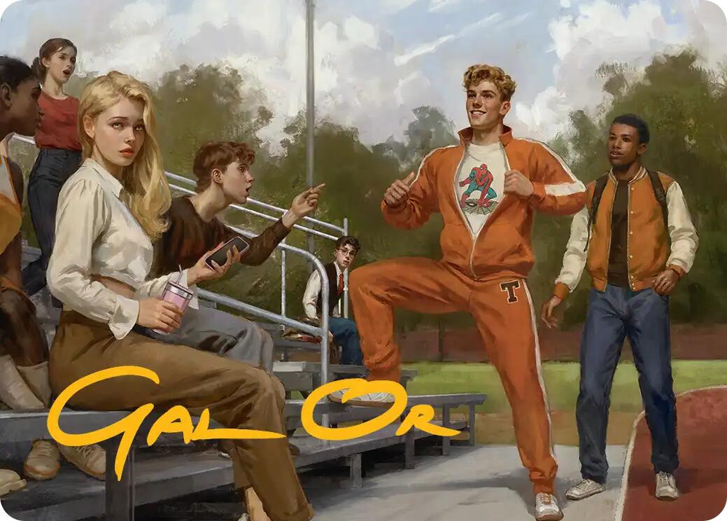 Flash Thompson, Spider-Fan Art Card (Gold-Stamped Signature) [Marvel's Spider-Man Art Series] | Gear Gaming Fayetteville