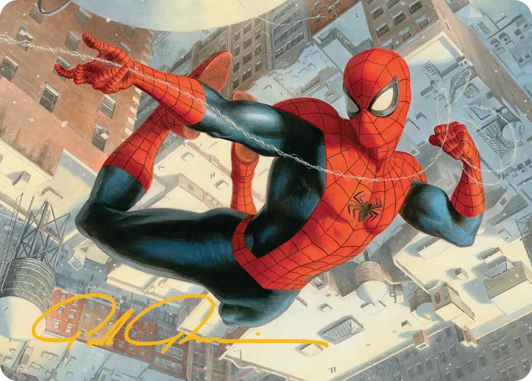Spider-Man, Peter Parker Art Card (Gold-Stamped Signature) [Marvel's Spider-Man Art Series] | Gear Gaming Fayetteville