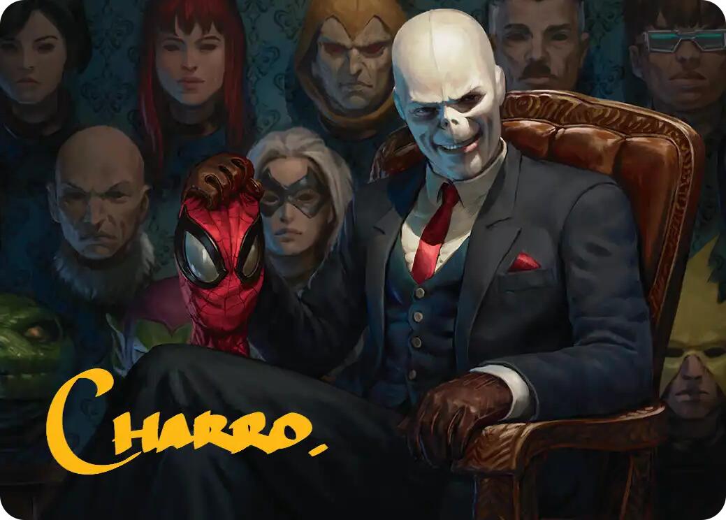 Chameleon, Master of Disguise Art Card (Gold-Stamped Signature) [Marvel's Spider-Man Art Series] | Gear Gaming Fayetteville