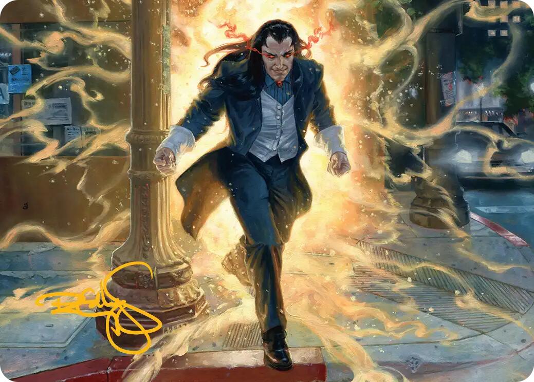 Morlun, Devourer of Spiders Art Card (Gold-Stamped Signature) [Marvel's Spider-Man Art Series] | Gear Gaming Fayetteville