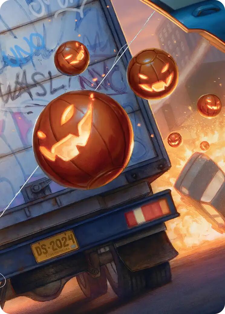 Pumpkin Bombs Art Card [Marvel's Spider-Man Art Series] | Gear Gaming Fayetteville