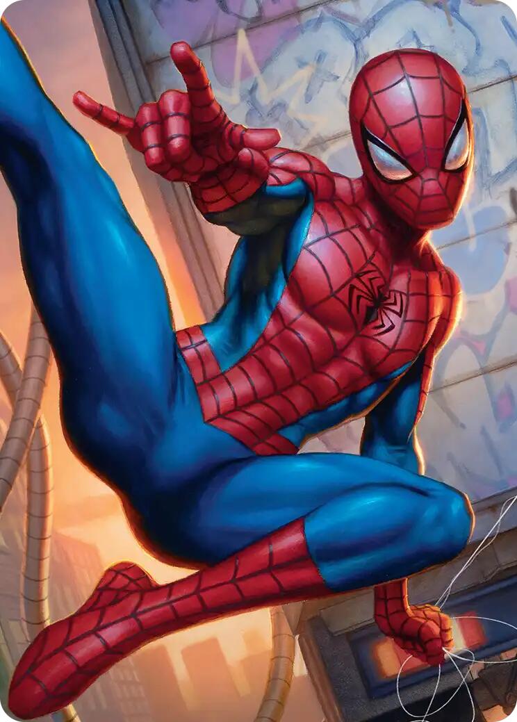 Sensational Spider-Man Art Card [Marvel's Spider-Man Art Series] | Gear Gaming Fayetteville