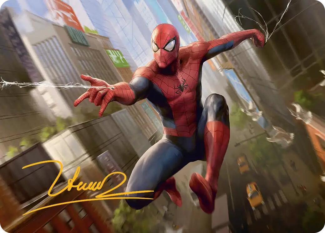 Amazing Spider-Man Art Card (24/54) (Gold-Stamped Signature) [Marvel's Spider-Man Art Series] | Gear Gaming Fayetteville