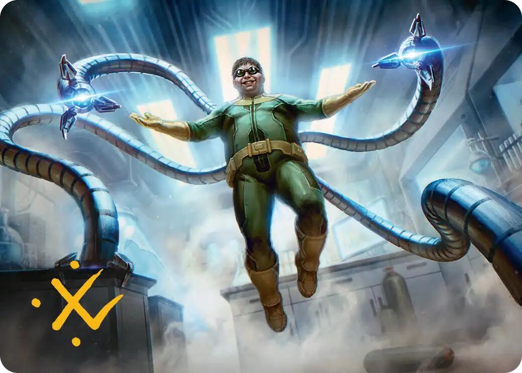 Doctor Octopus, Master Planner Art Card (25/54) (Gold-Stamped Signature) [Marvel's Spider-Man Art Series] | Gear Gaming Fayetteville