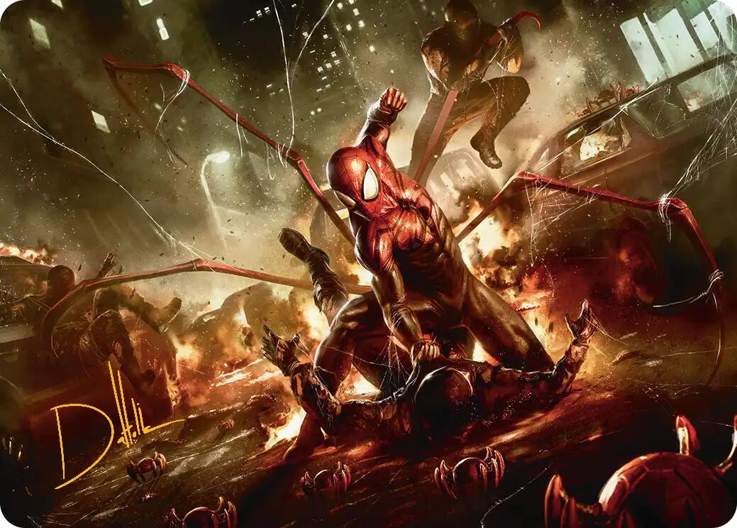 Superior Spider-Man Art Card (Gold-Stamped Signature) [Marvel's Spider-Man Art Series] | Gear Gaming Fayetteville