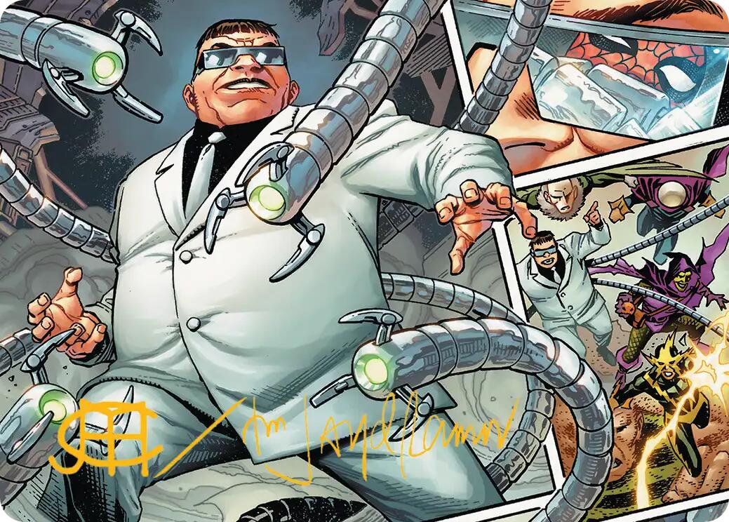 Doctor Octopus, Master Planner Art Card (48/54) (Gold-Stamped Signature) [Marvel's Spider-Man Art Series] | Gear Gaming Fayetteville