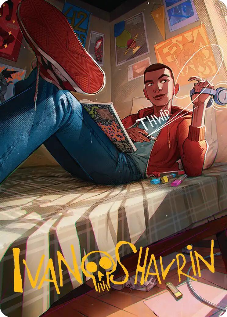 Miles Morales Art Card (Gold-Stamped Signature) [Marvel's Spider-Man Art Series] | Gear Gaming Fayetteville