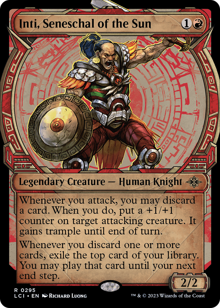 Inti, Seneschal of the Sun (Showcase) [The Lost Caverns of Ixalan] | Gear Gaming Fayetteville