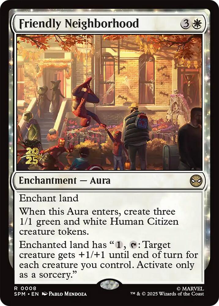 Friendly Neighborhood [Marvel's Spider-Man Prerelease Promos] | Gear Gaming Fayetteville