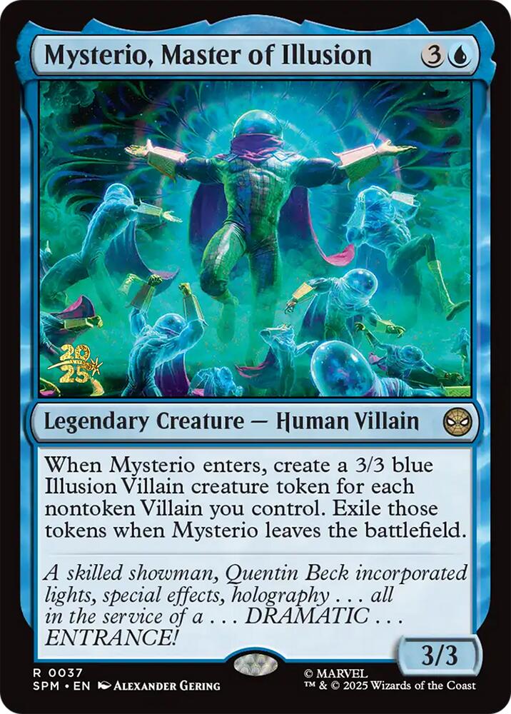 Mysterio, Master of Illusion [Marvel's Spider-Man Prerelease Promos] | Gear Gaming Fayetteville