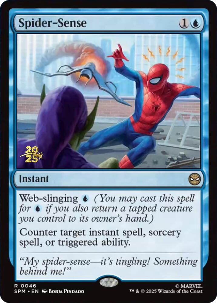 Spider-Sense [Marvel's Spider-Man Prerelease Promos] | Gear Gaming Fayetteville