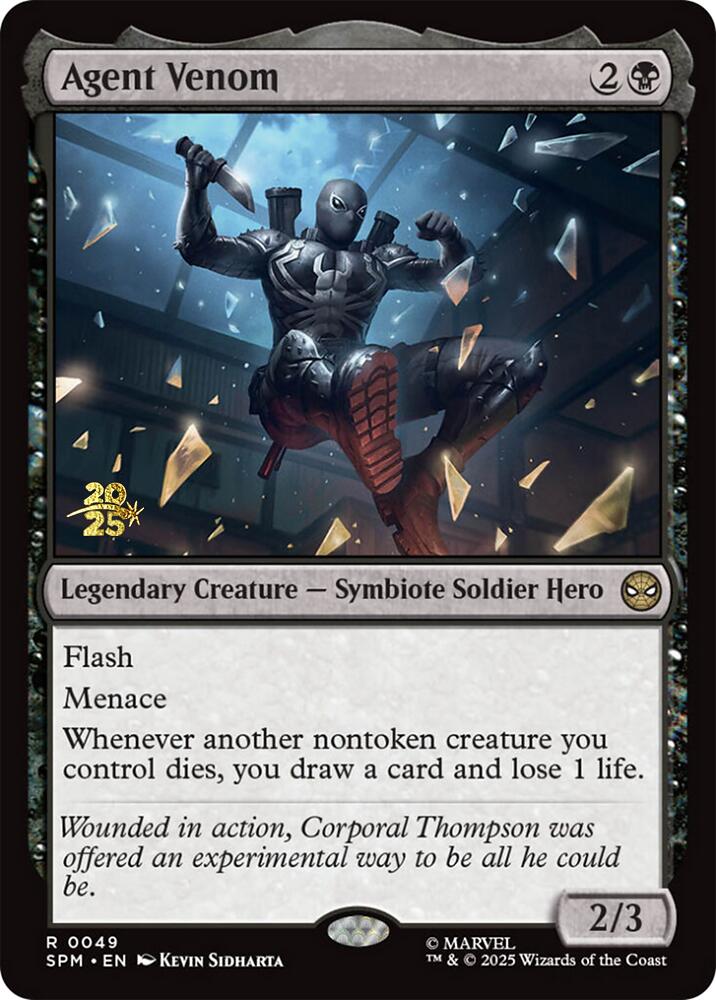 Agent Venom [Marvel's Spider-Man Prerelease Promos] | Gear Gaming Fayetteville
