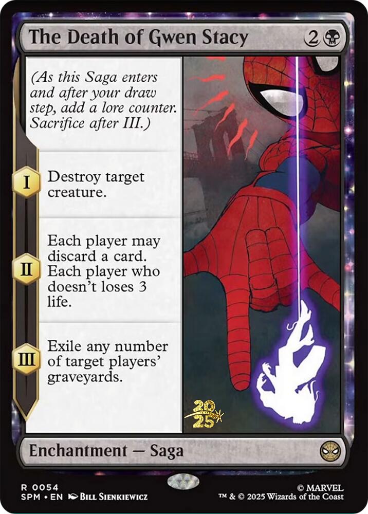 The Death of Gwen Stacy [Marvel's Spider-Man Prerelease Promos] | Gear Gaming Fayetteville