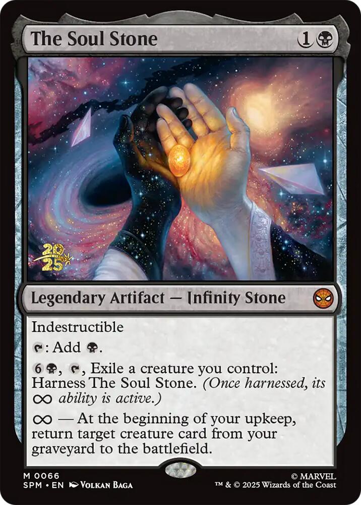 The Soul Stone [Marvel's Spider-Man Prerelease Promos] | Gear Gaming Fayetteville