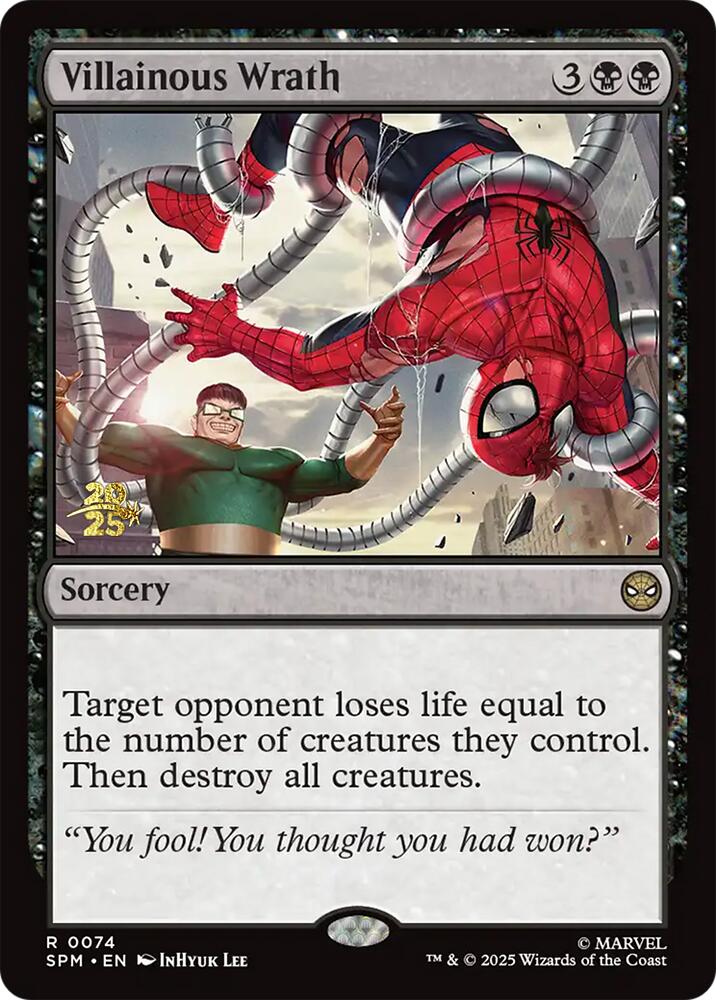Villainous Wrath [Marvel's Spider-Man Prerelease Promos] | Gear Gaming Fayetteville