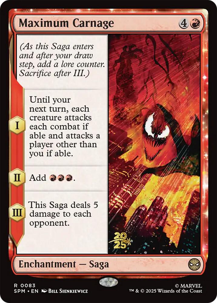 Maximum Carnage [Marvel's Spider-Man Prerelease Promos] | Gear Gaming Fayetteville