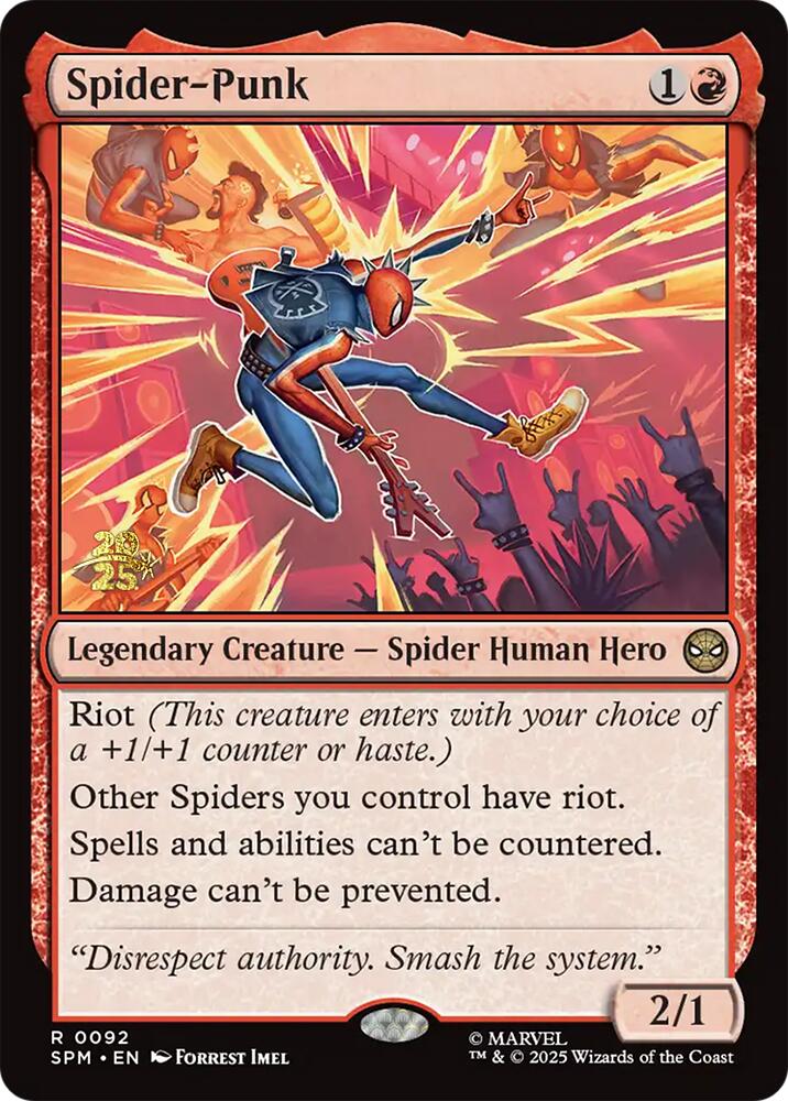 Spider-Punk [Marvel's Spider-Man Prerelease Promos] | Gear Gaming Fayetteville