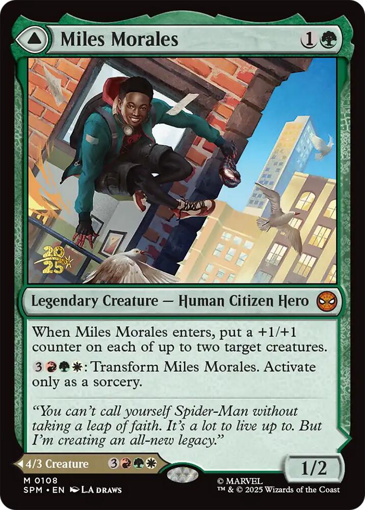 Miles Morales // Ultimate Spider-Man [Marvel's Spider-Man Prerelease Promos] | Gear Gaming Fayetteville
