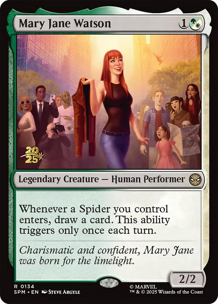 Mary Jane Watson [Marvel's Spider-Man Prerelease Promos] | Gear Gaming Fayetteville