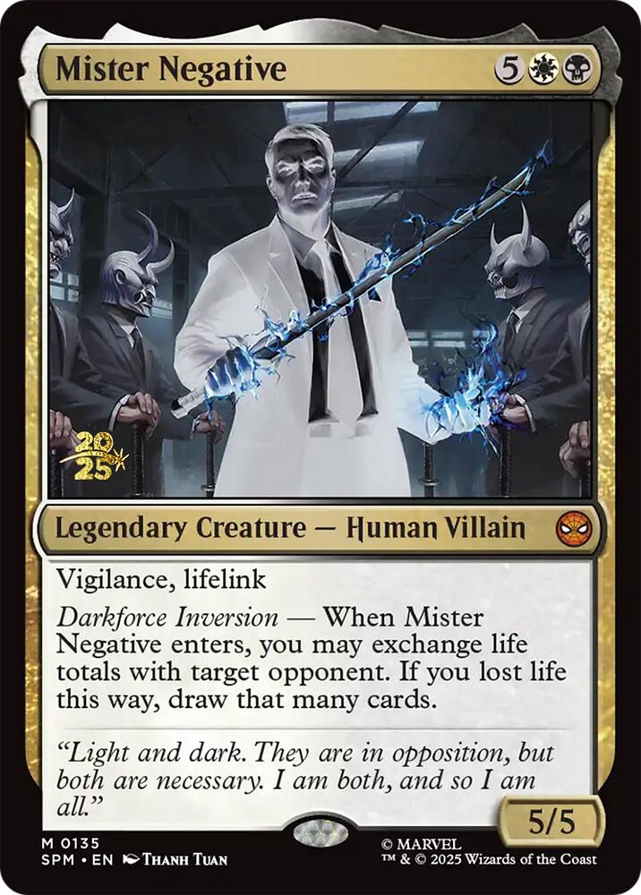 Mister Negative [Marvel's Spider-Man Prerelease Promos] | Gear Gaming Fayetteville