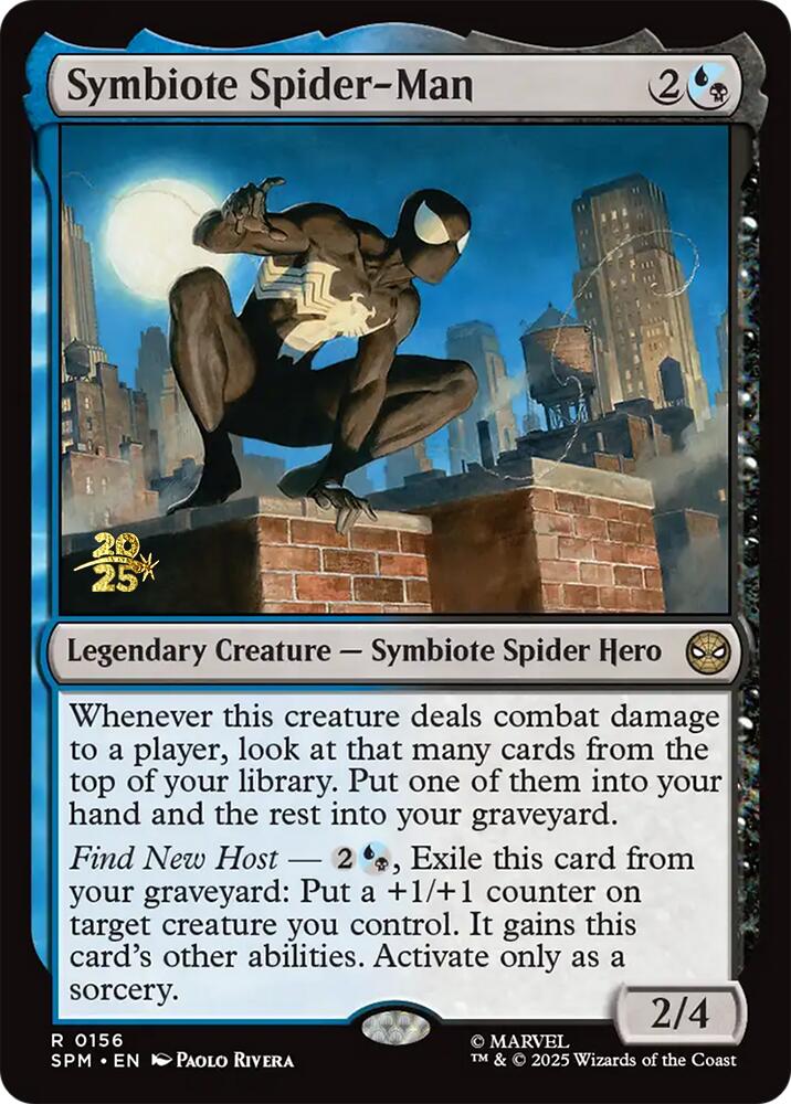 Symbiote Spider-Man [Marvel's Spider-Man Prerelease Promos] | Gear Gaming Fayetteville