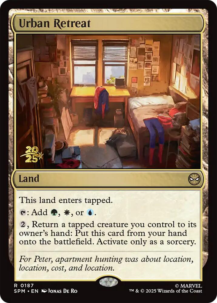 Urban Retreat [Marvel's Spider-Man Prerelease Promos] | Gear Gaming Fayetteville