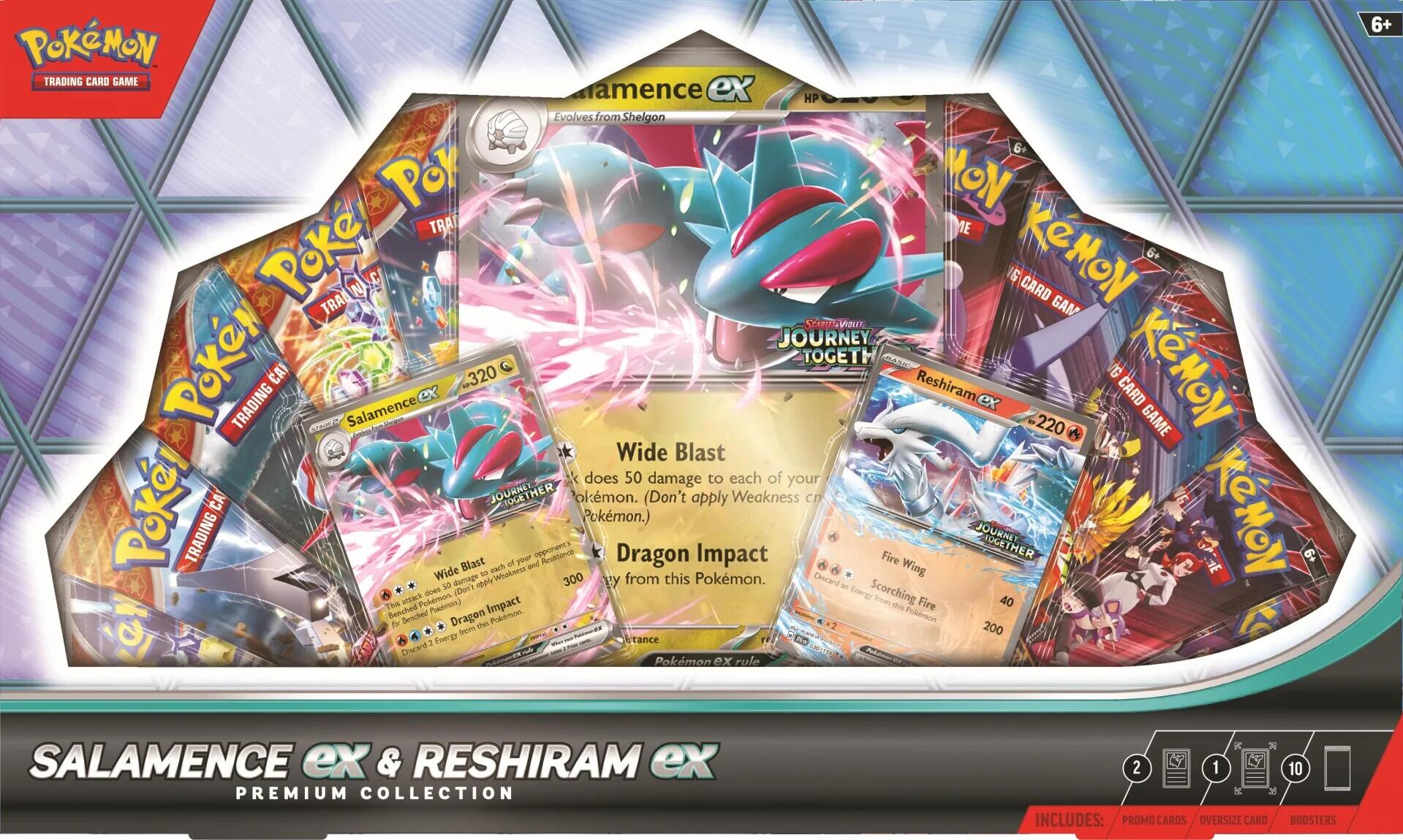 Salamence ex & Reshiram ex Premium Collection | Gear Gaming Fayetteville