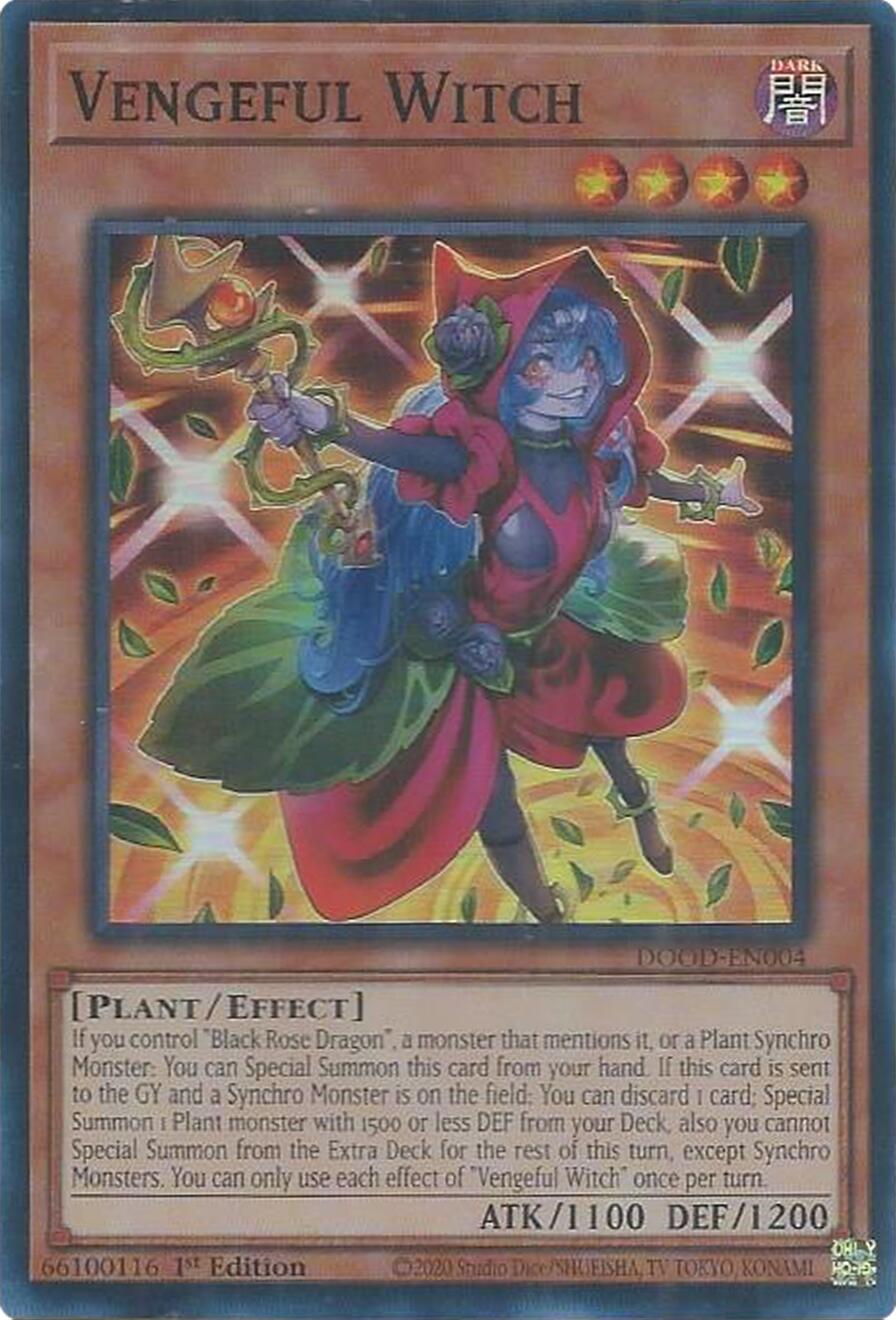 Vengeful Witch [DOOD-EN004] Super Rare | Gear Gaming Fayetteville