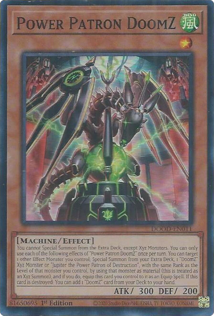 Power Patron DoomZ [DOOD-EN011] Super Rare | Gear Gaming Fayetteville