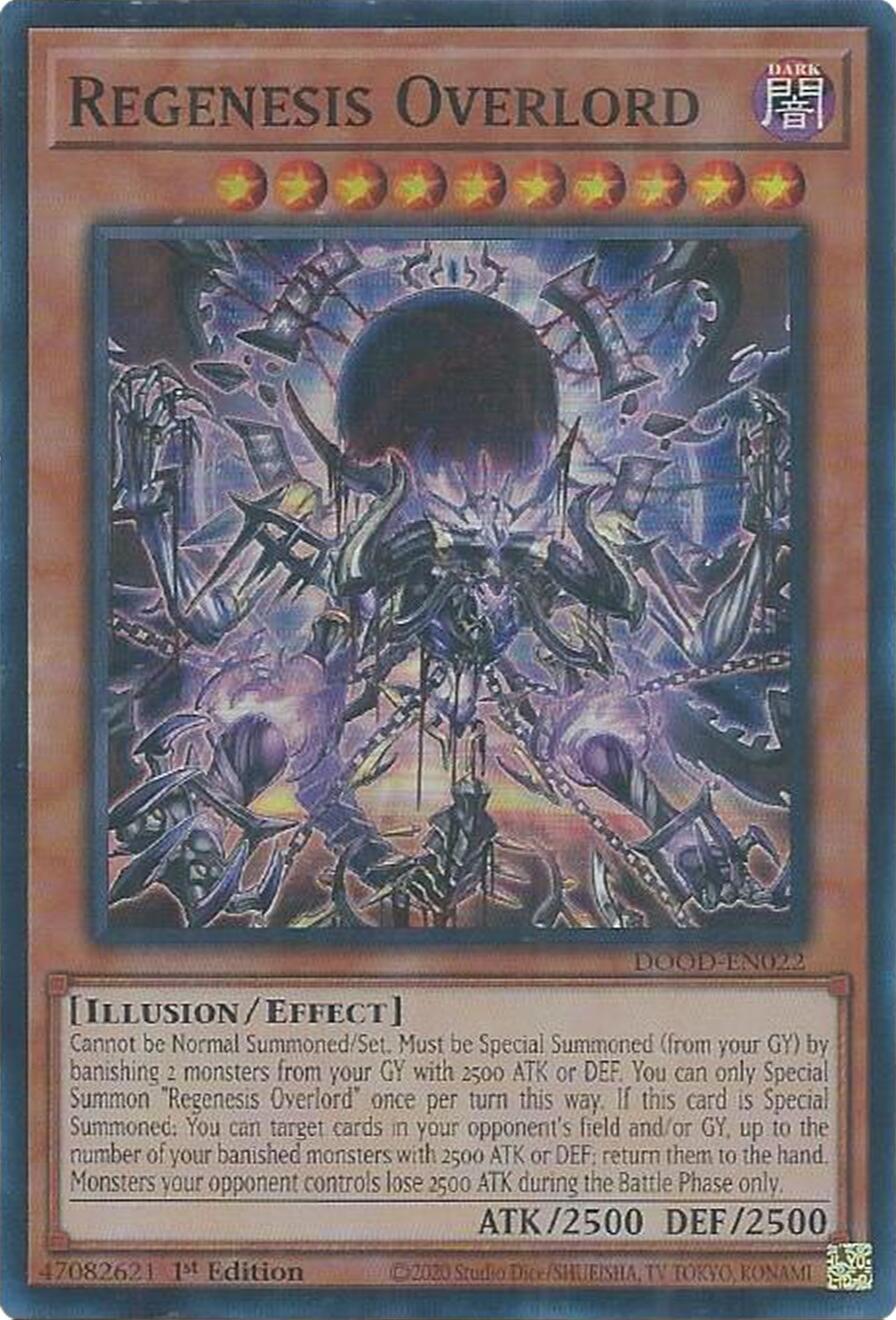 Regenesis Overlord [DOOD-EN022] Super Rare | Gear Gaming Fayetteville