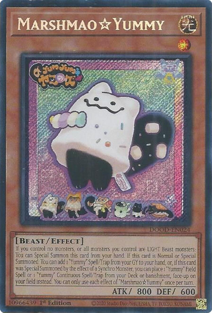 MarshmaoYummy [DOOD-EN024] Secret Rare | Gear Gaming Fayetteville