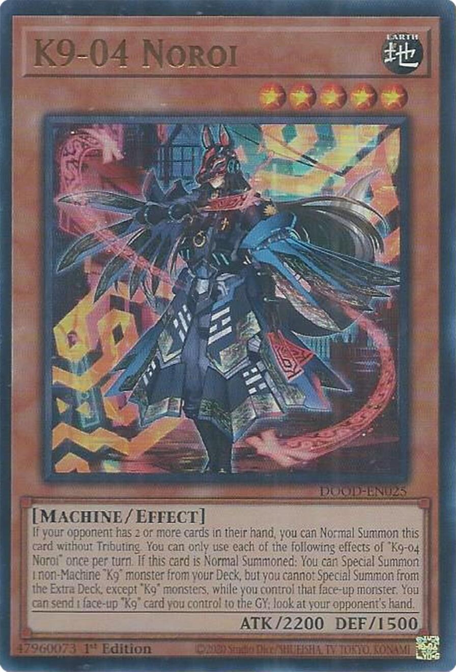 K9-04 Noroi [DOOD-EN025] Ultra Rare | Gear Gaming Fayetteville