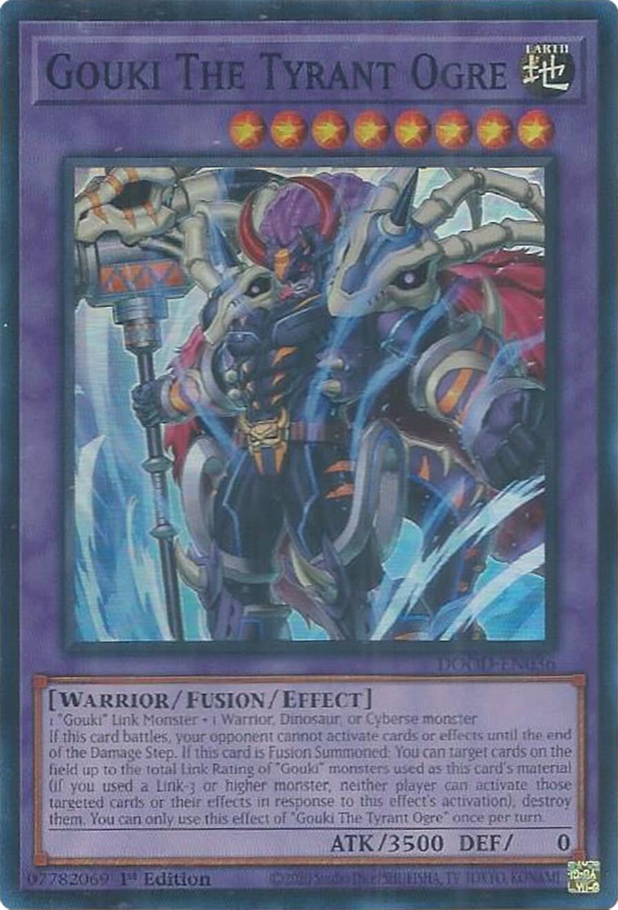 Gouki The Tyrant Ogre [DOOD-EN036] Super Rare | Gear Gaming Fayetteville