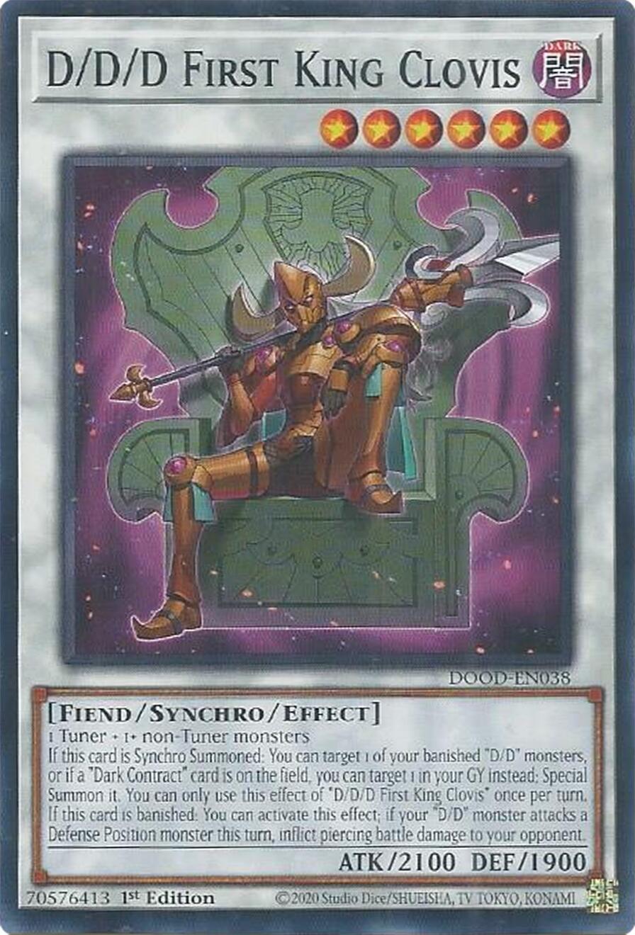 D/D/D First King Clovis [DOOD-EN038] Common | Gear Gaming Fayetteville