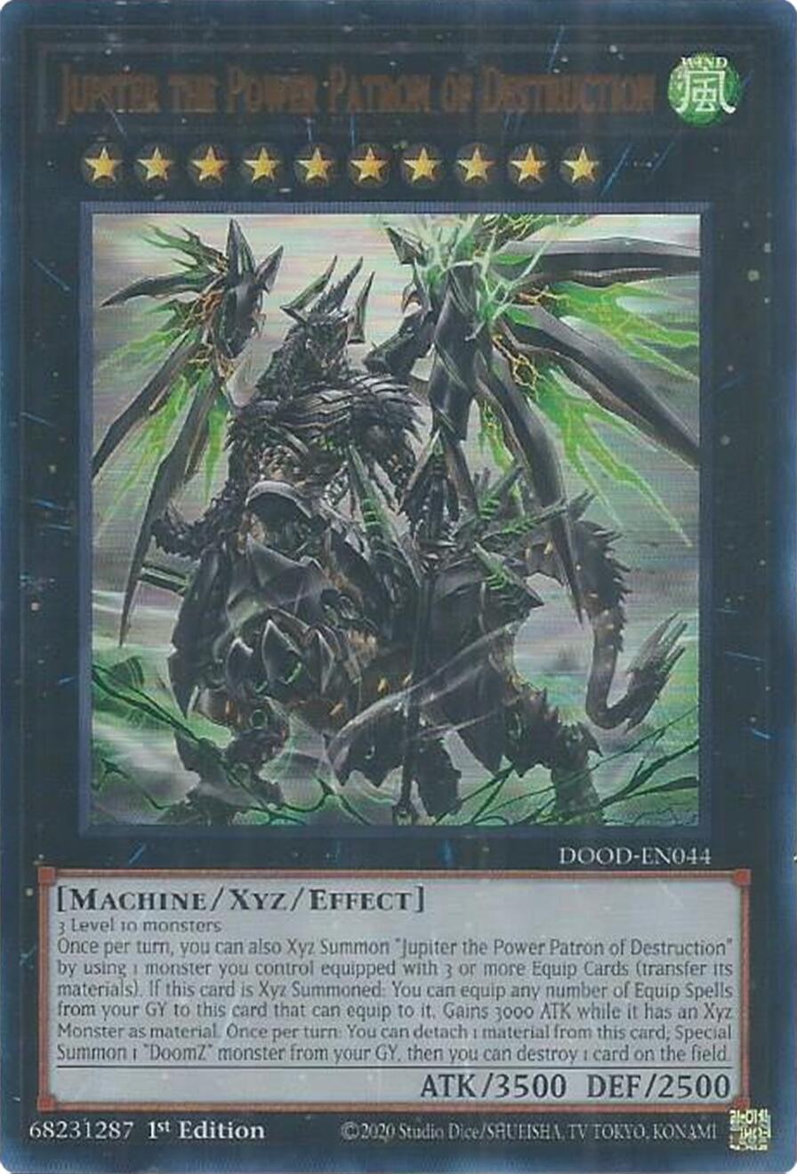 Jupiter the Power Patron of Destruction [DOOD-EN044] Ultra Rare | Gear Gaming Fayetteville