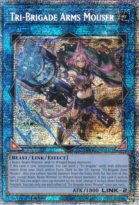 Tri-Brigade Arms Mouser (Starlight Rare) [DOOD-EN051] Starlight Rare | Gear Gaming Fayetteville