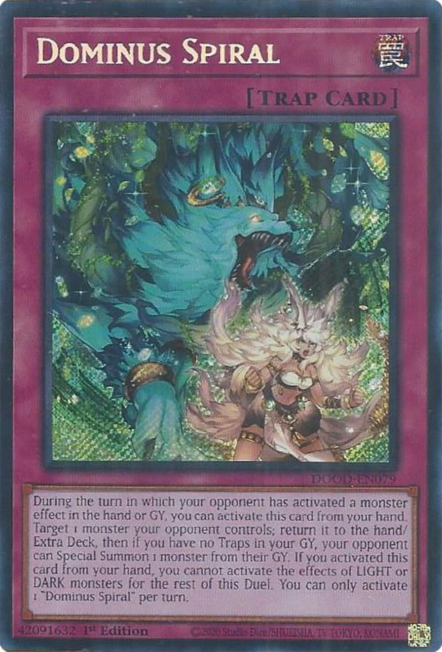 Dominus Spiral [DOOD-EN079] Secret Rare | Gear Gaming Fayetteville
