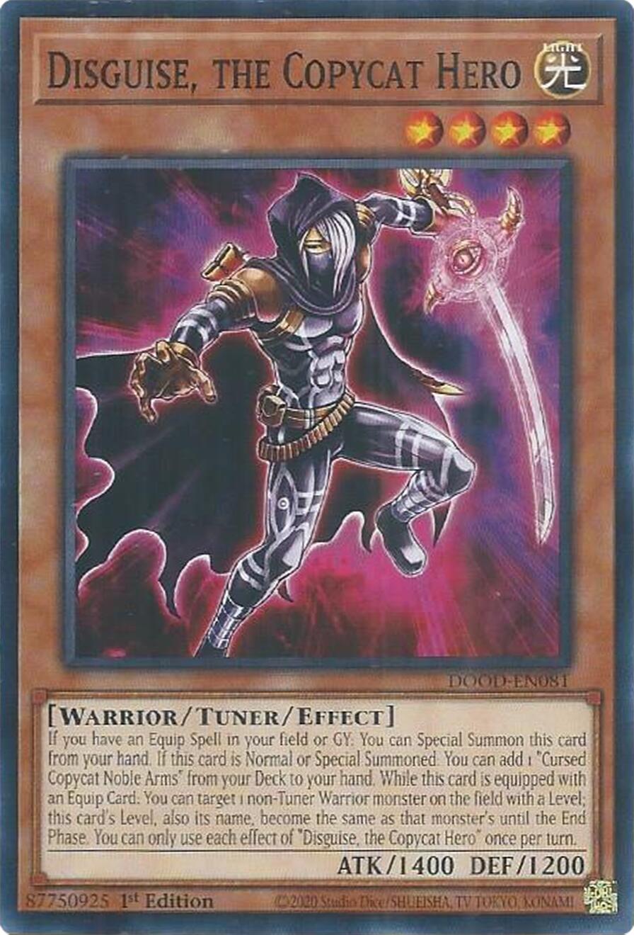 Disguise, the Copycat Hero [DOOD-EN081] Common | Gear Gaming Fayetteville