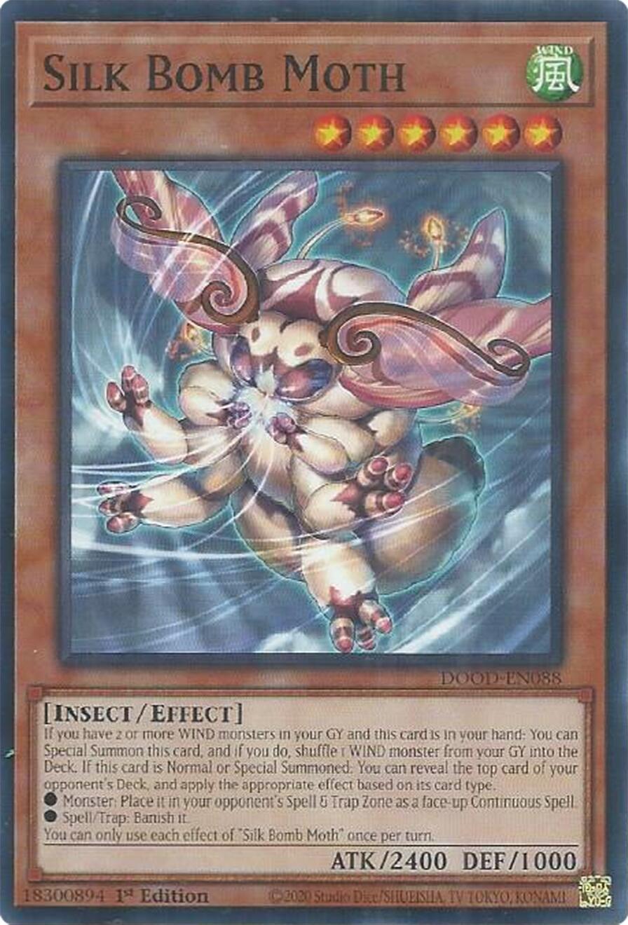 Silk Bomb Moth [DOOD-EN088] Common | Gear Gaming Fayetteville