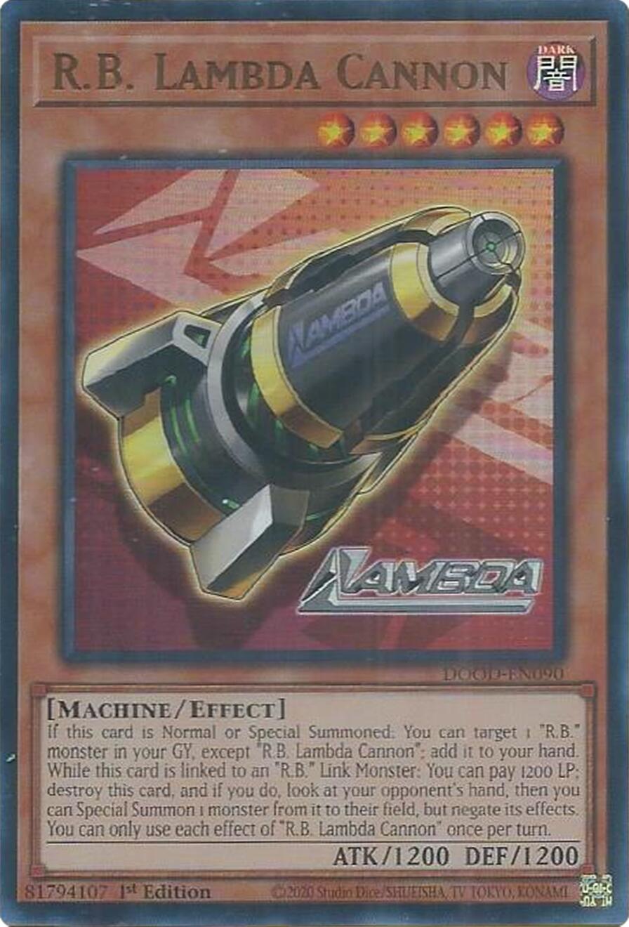 R.B. Lambda Cannon [DOOD-EN090] Ultra Rare | Gear Gaming Fayetteville