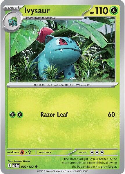 Ivysaur (002/132) [Mega Evolutions: Base Set] | Gear Gaming Fayetteville