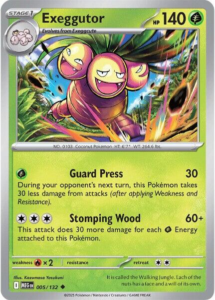 Exeggutor (005/132) [Mega Evolution: Base Set] | Gear Gaming Fayetteville