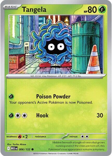 Tangela (006/132) [Mega Evolution: Base Set] | Gear Gaming Fayetteville