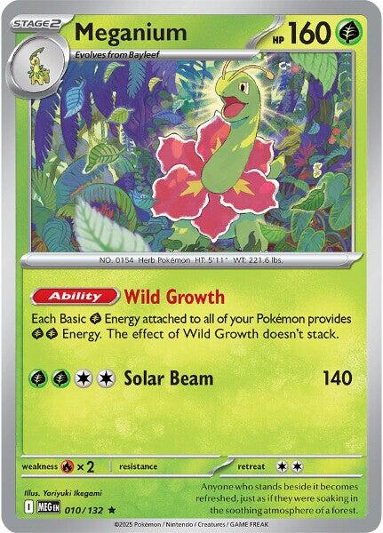 Meganium (010/132) [Mega Evolutions: Base Set] | Gear Gaming Fayetteville