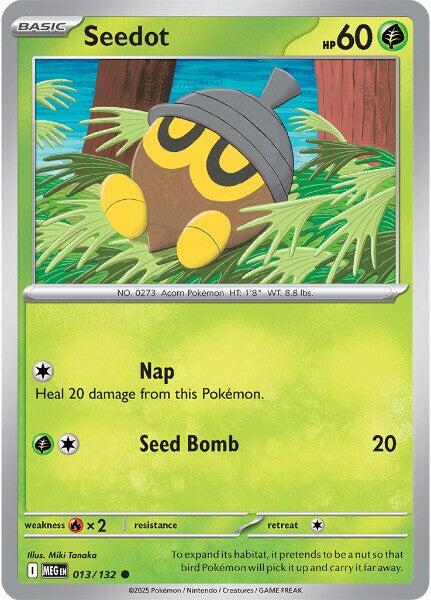Seedot (013/132) [Mega Evolution: Base Set] | Gear Gaming Fayetteville