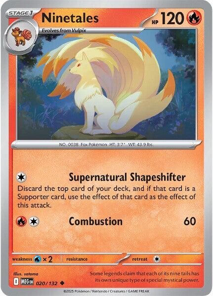 Ninetales (020/132) [Mega Evolution: Base Set] | Gear Gaming Fayetteville