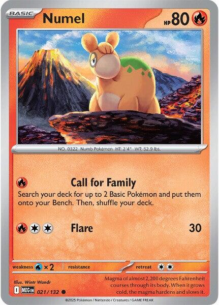 Numel (021/132) [Mega Evolution: Base Set] | Gear Gaming Fayetteville