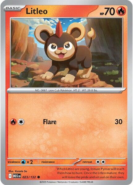 Litleo (023/132) [Mega Evolution: Base Set] | Gear Gaming Fayetteville
